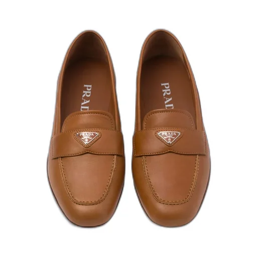 Nappa leather loafers