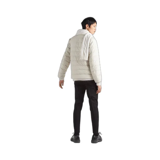 Medium weight polyester down jacket