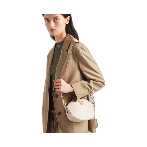 Leather mini shoulder bag