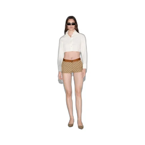 Cotton poplin shirt
