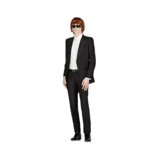 Silk wool formal suit