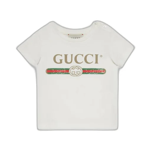 Baby T-shirt with Gucci logo
