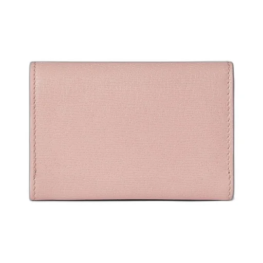 Card case with Gucci script