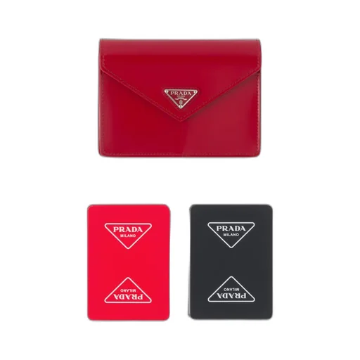 Playing cards with leather case