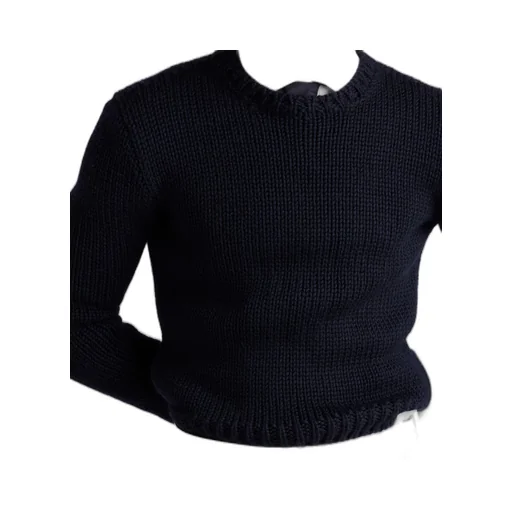 Wool crew-neck sweater