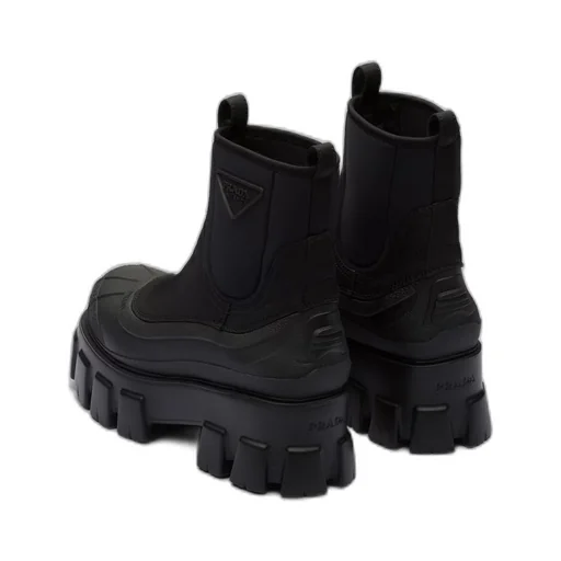 Monolith Re-Nylon gabardine boots
