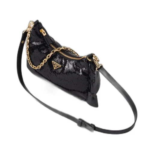 Prada Re-Edition Re-Nylon and sequin mini-bag