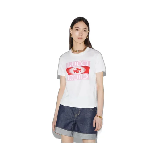 Gucci print cotton jersey T-shirt