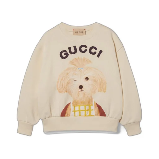 Children's printed cotton sweatshirt
