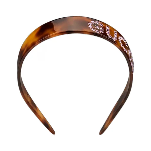 'GUCCI' hairband with crystals