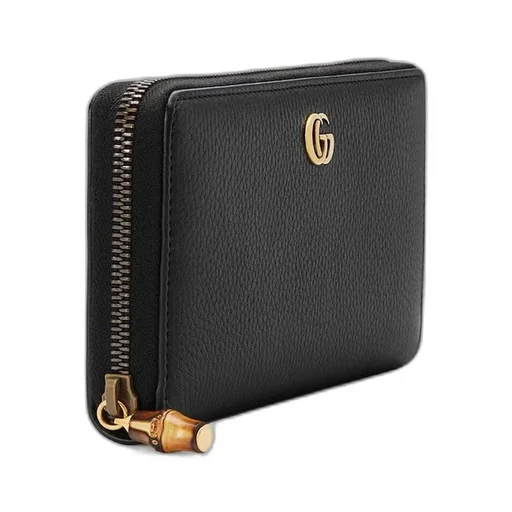 Zip around wallet with bamboo
