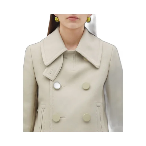 Cotton Gabardine Caban