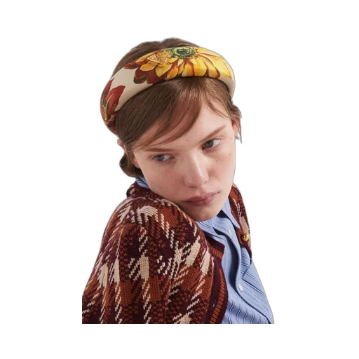 Printed fabric headband