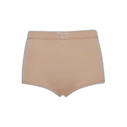Ribbed knit boy shorts