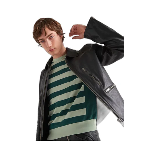 Leather jacket