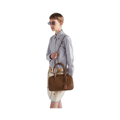 Prada Re-Edition 1978 medium Re-Nylon and Saffiano leather two-handle bag
