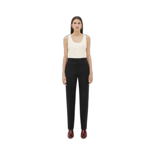 Structured Cotton Pants