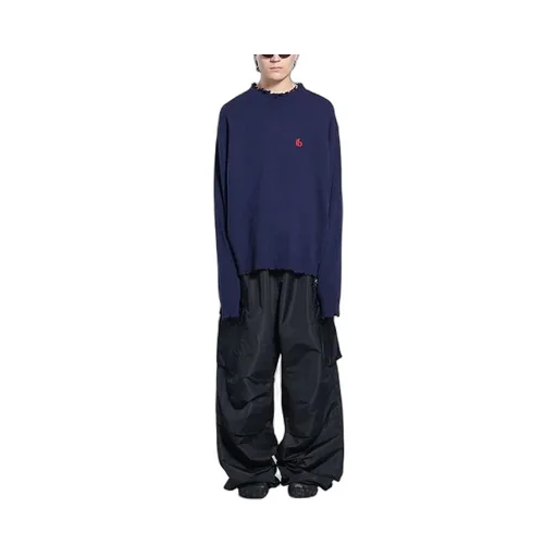 Double B Highneck Wool Knit Sweater