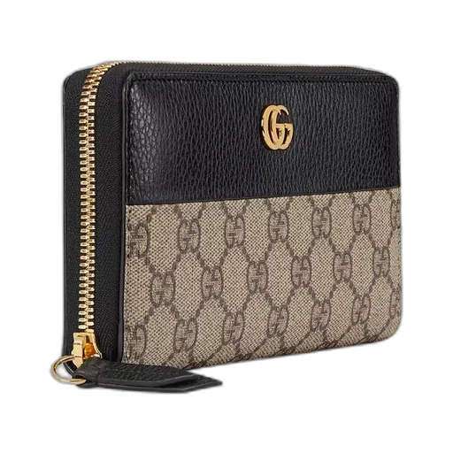 GG Marmont zip around wallet