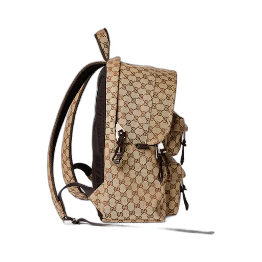 Medium backpack with Gucci logo