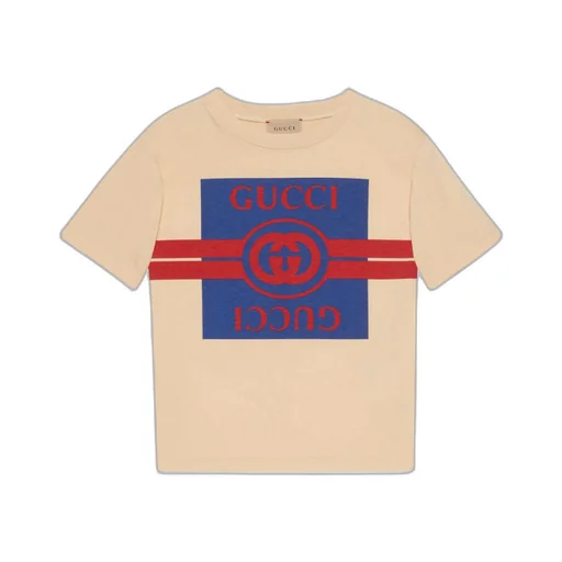 Children's printed cotton jersey T-shirt