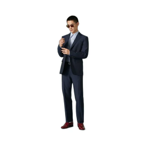 Wool mohair formal suit