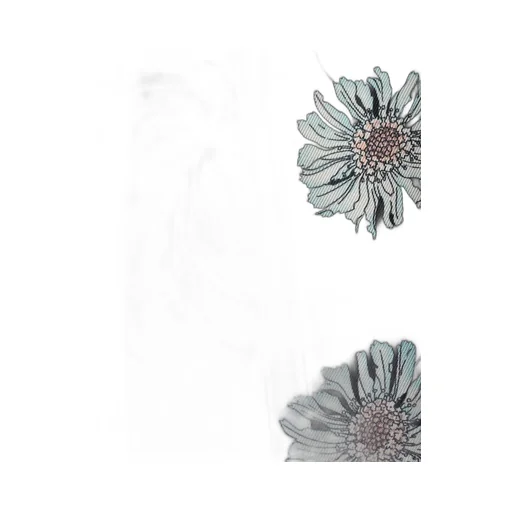 Printed silk twill skinny scarf