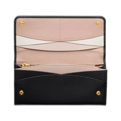 Large Saffiano Leather Wallet