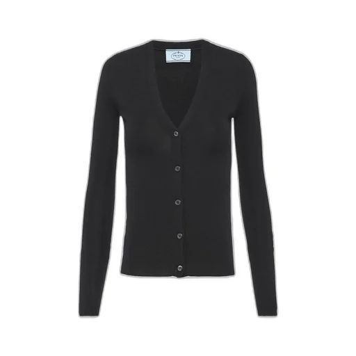 Cashmere and silk cardigan