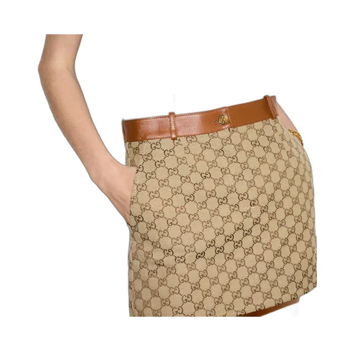 GG canvas skirt