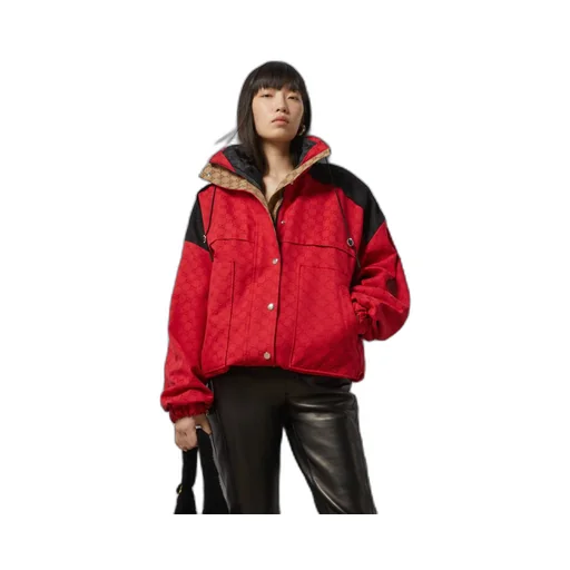 GG canvas bomber jacket