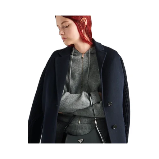 Cashmere hoodie jacket