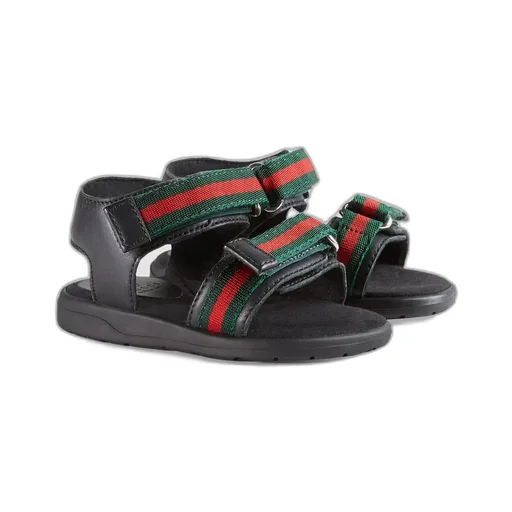 Toddler leather sandal with Web