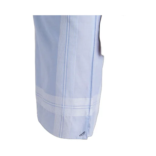 Checked cotton skirt