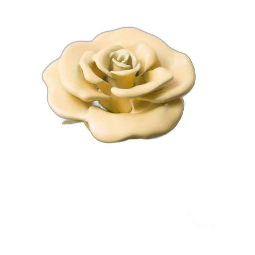 Enameled metal brooch