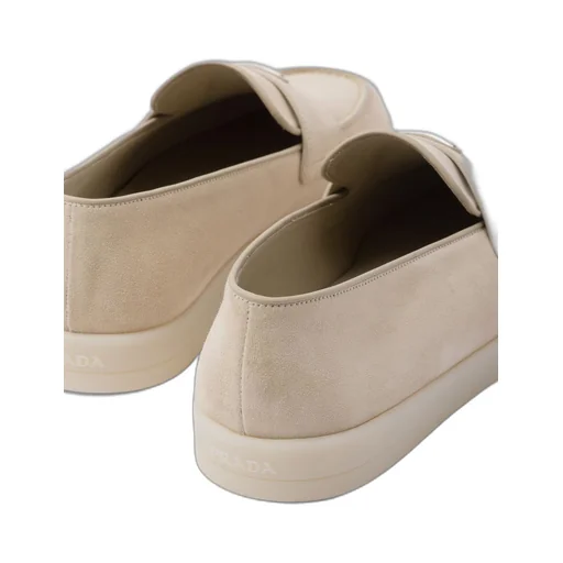Suede loafers