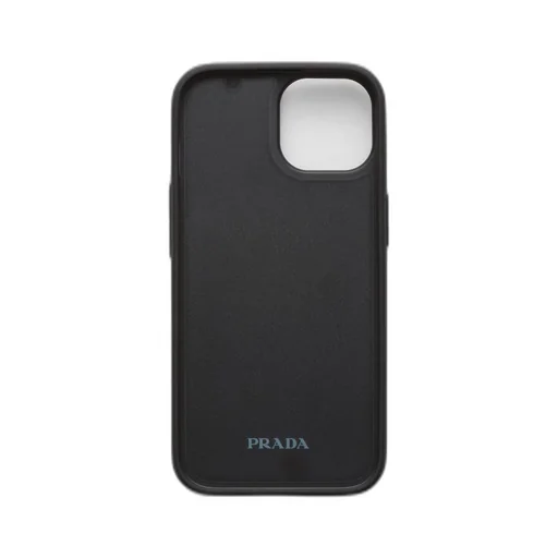 Saffiano leather cover for iPhone 15