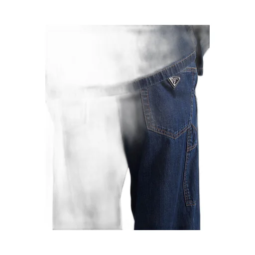 Light denim blouson jacket