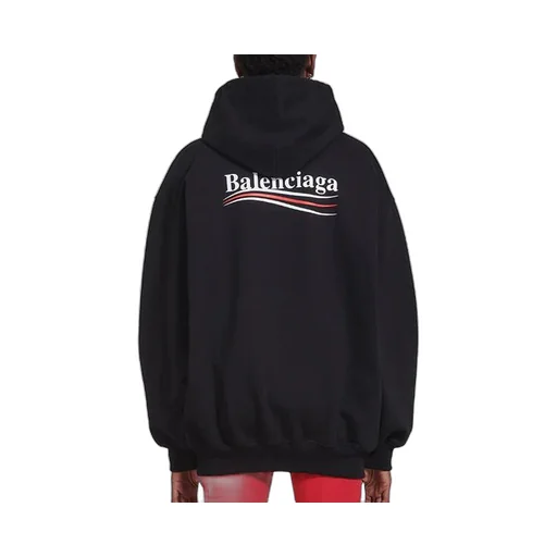 Cola Label Hoodie Black