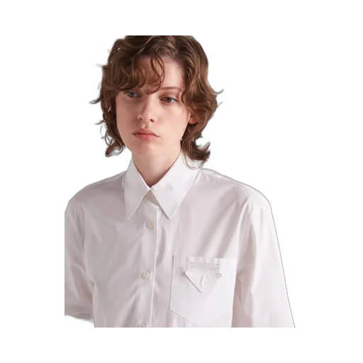 Poplin chemisier dress
