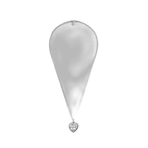 Blind For Love' necklace in silver