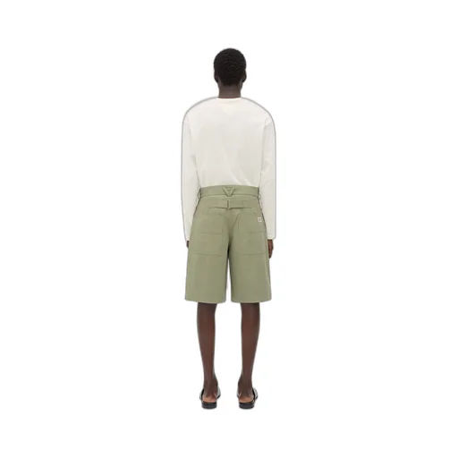Light Cotton Twill Cargo Shorts