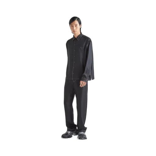 Silk pants