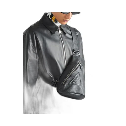 Prada Cross leather bag