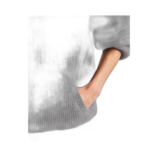 Cashmere knit hoodie