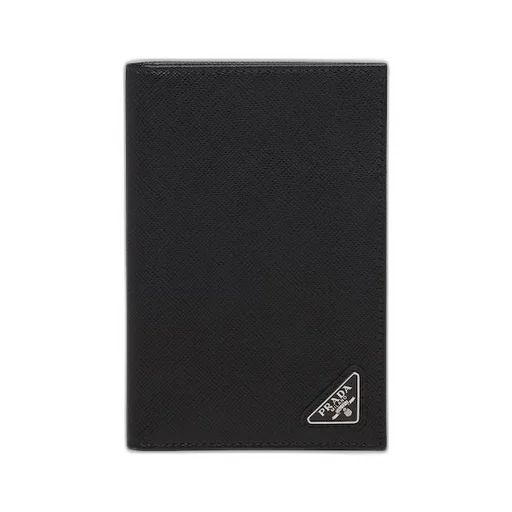 Saffiano leather passport holder
