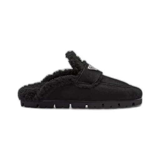 Shearling slippers