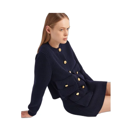 Wool miniskirt