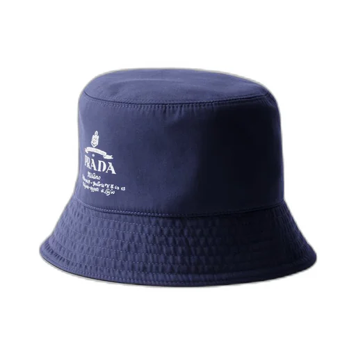 Technical cotton bucket hat