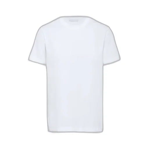Stretch cotton T-shirt